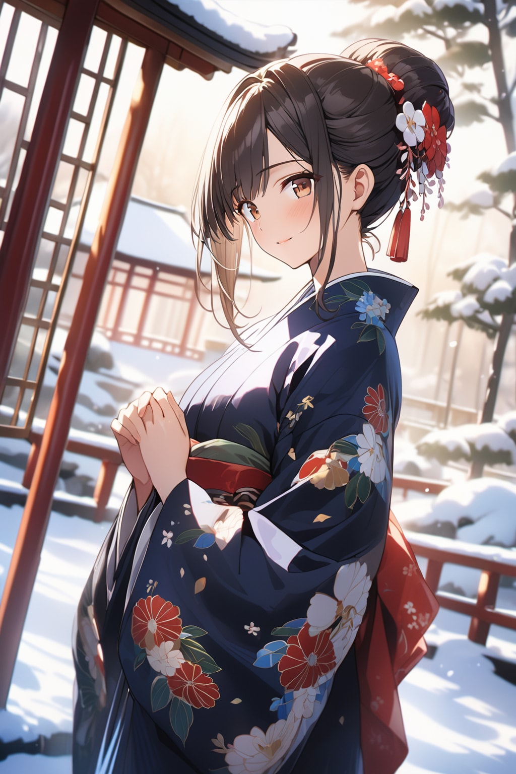 VEGAで着物女子　250213