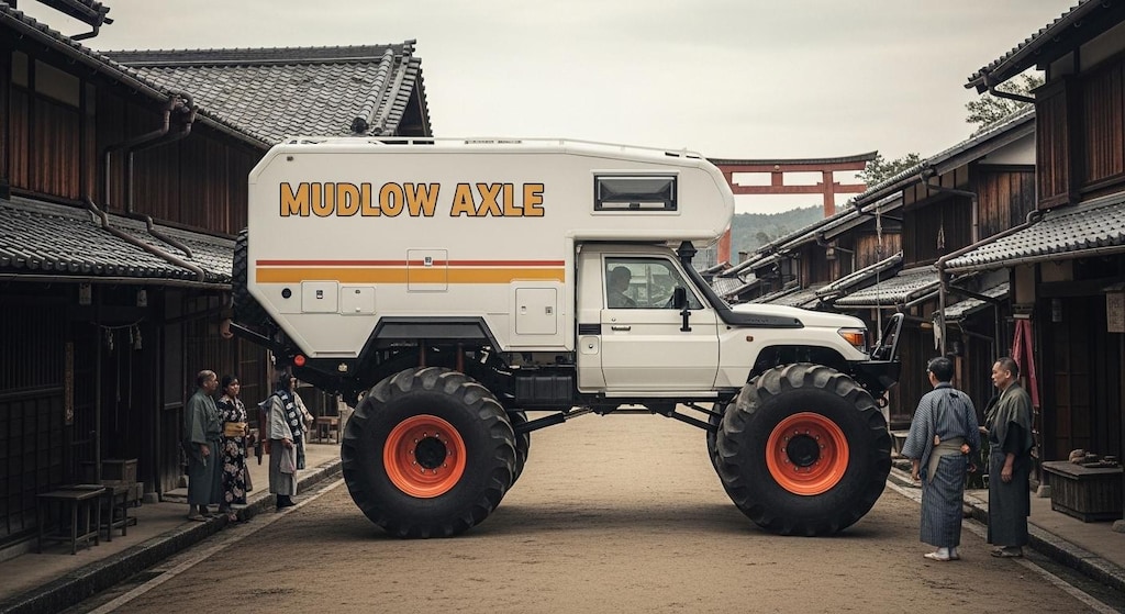 ランクル70キャンピングカーモンスター