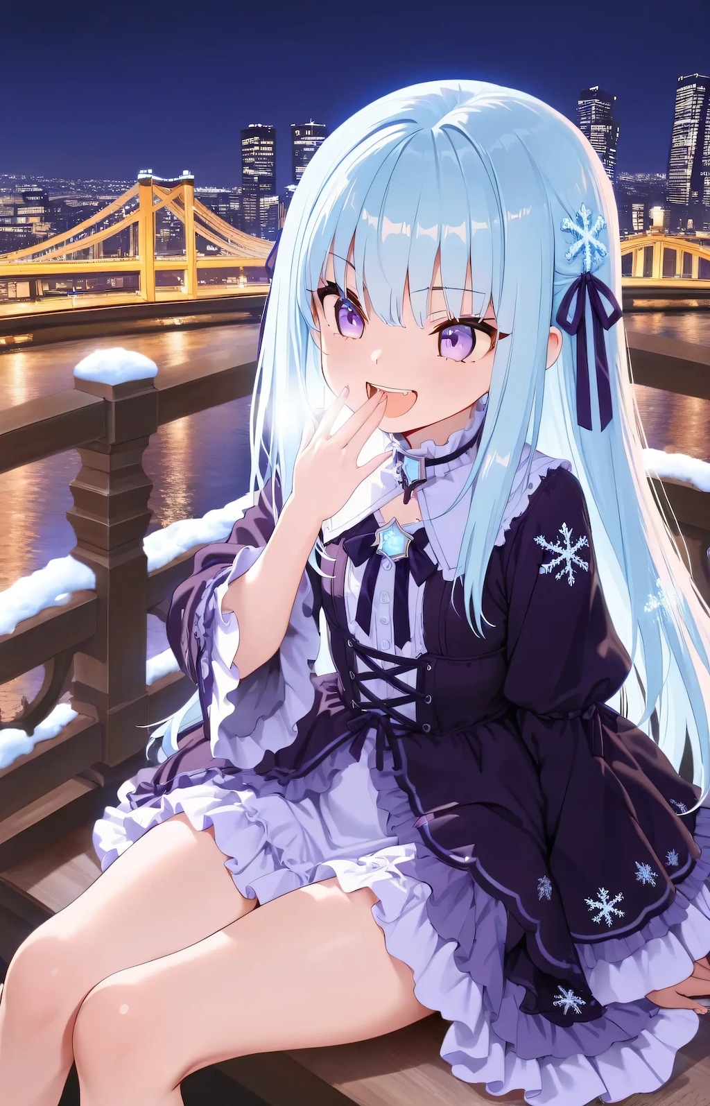 エヘヘ〜🎶 ロリ スーパーメイドちゃん🧊❄