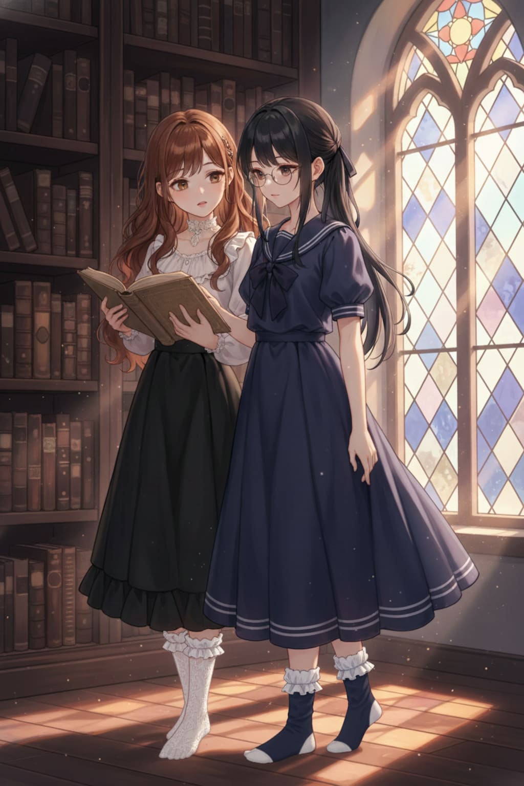 瑠璃窓の書、秘語