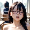 委員長のオナニー 8枚目
