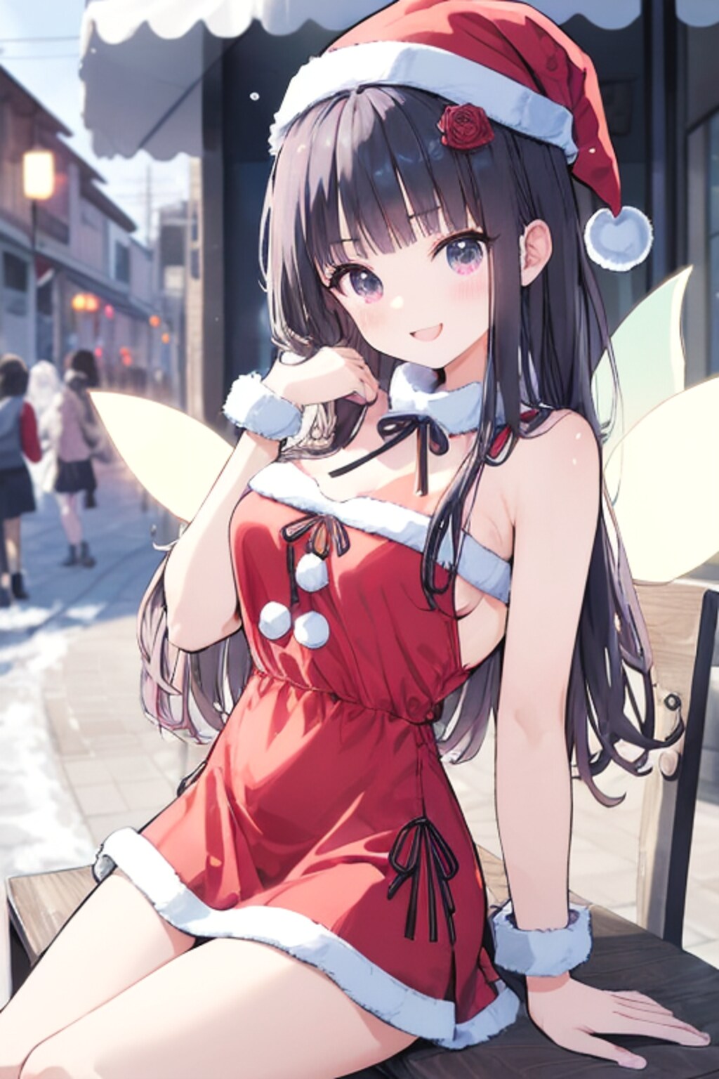 ミニスカサンタ3