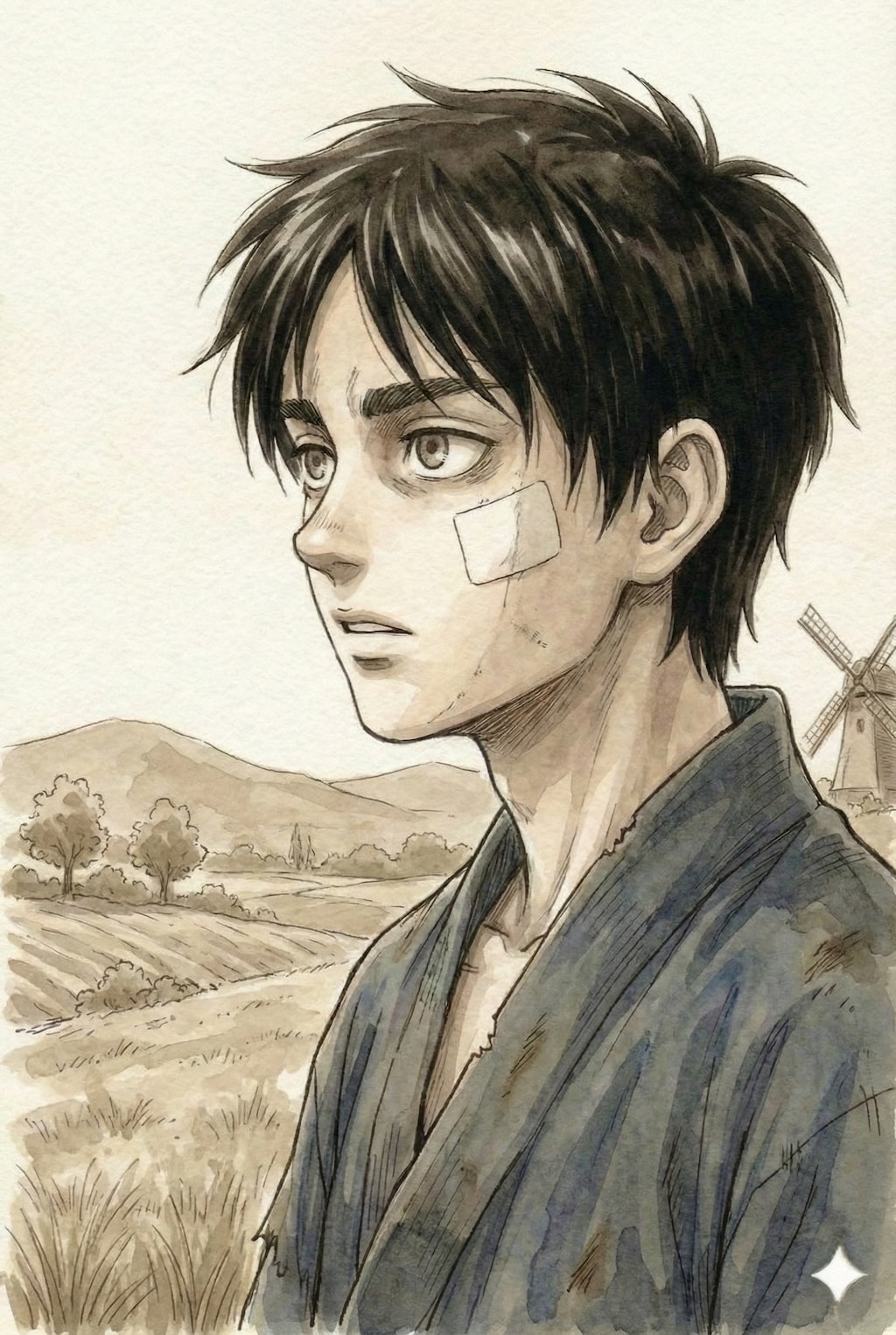 行き倒れと恩人、初恋