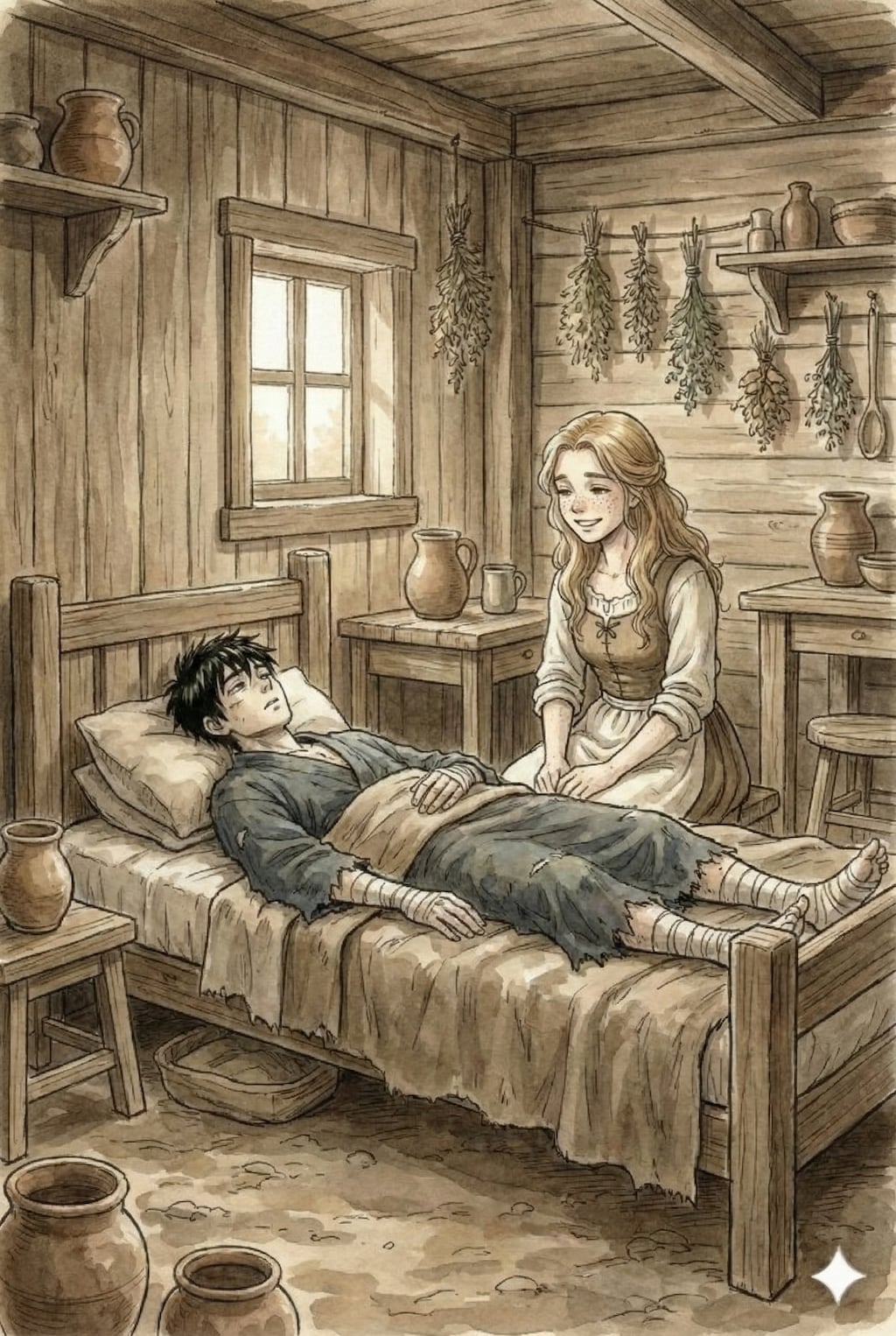 行き倒れと恩人、初恋