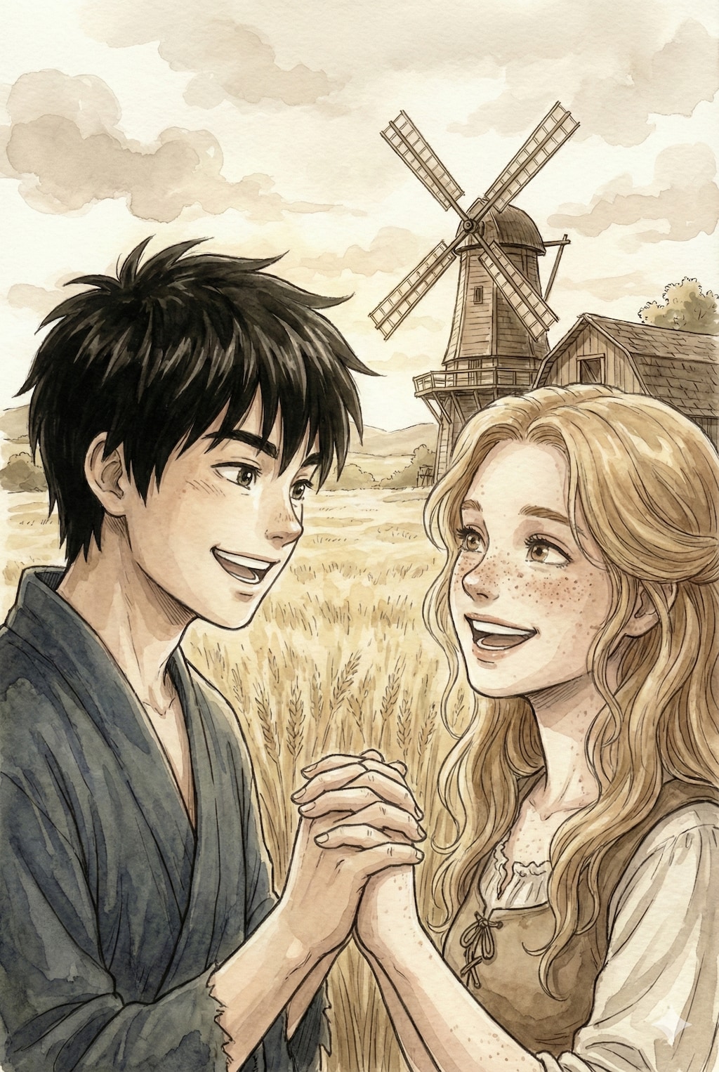 行き倒れと恩人、初恋