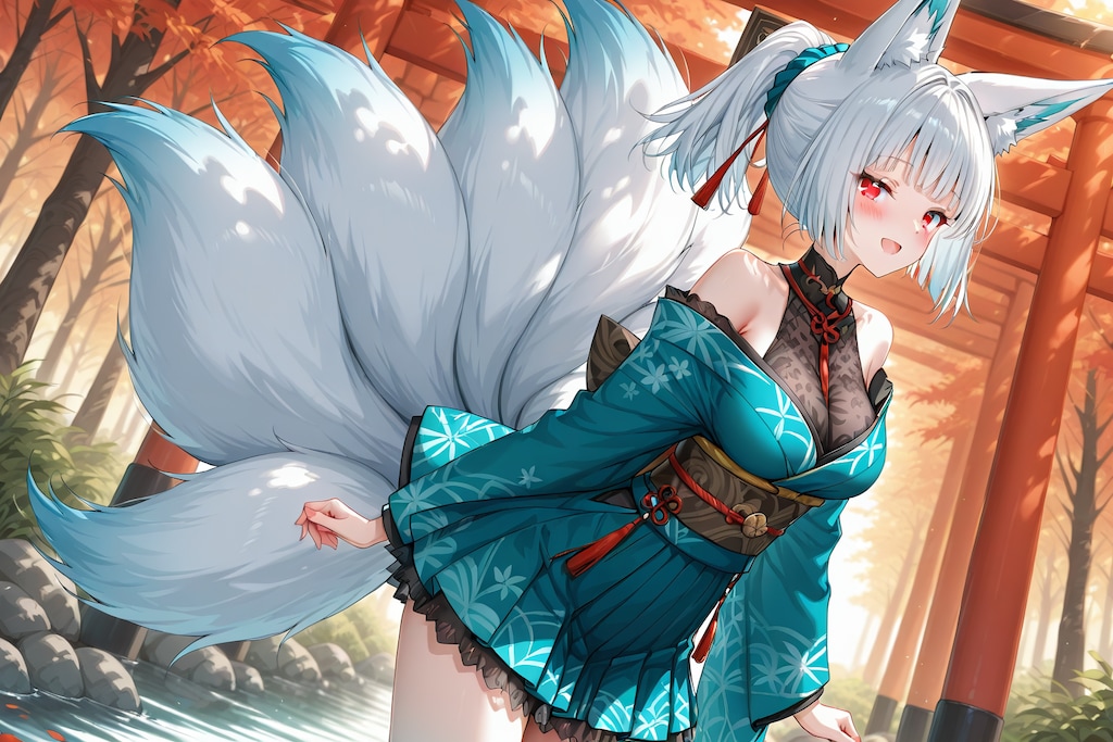 九尾の雛菊ちゃん