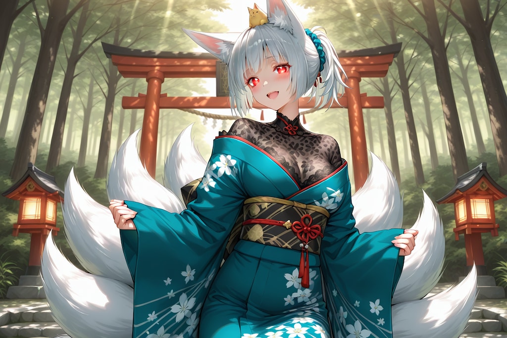 九尾の雛菊ちゃん