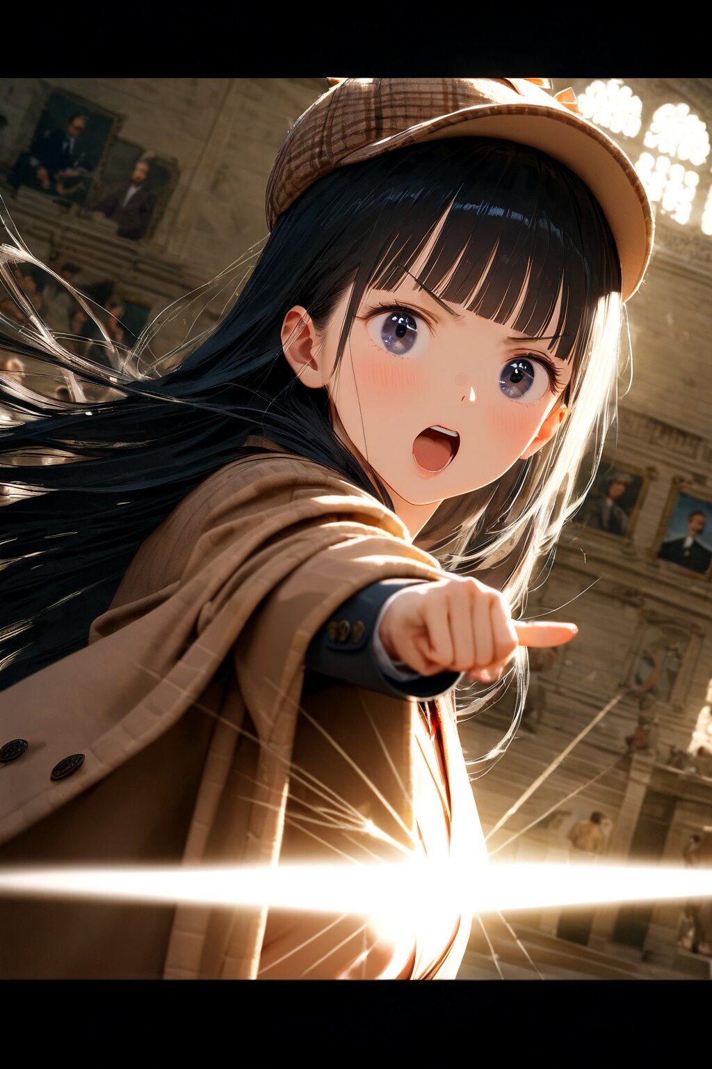 探偵見破る