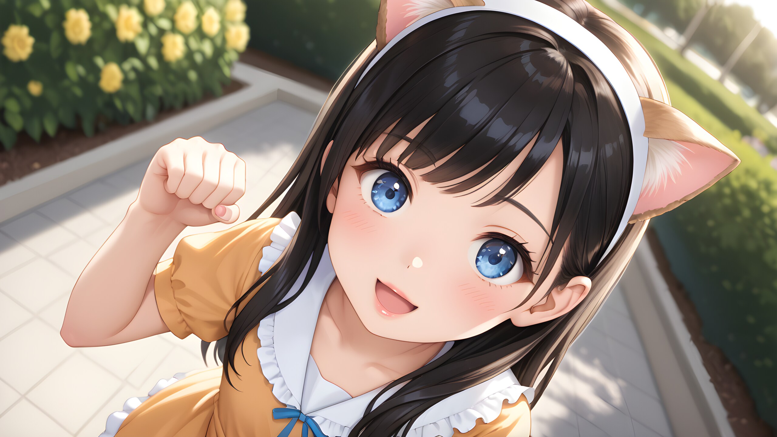 にゃんにゃんにゃん（えんじ）（WC）