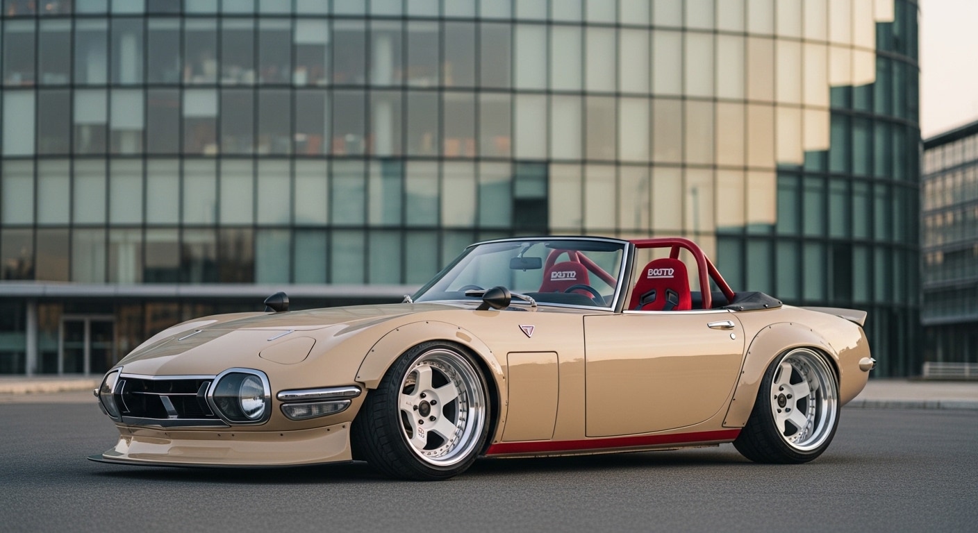 トヨタ2000GTオープンカー | の人気AIイラスト・グラビア