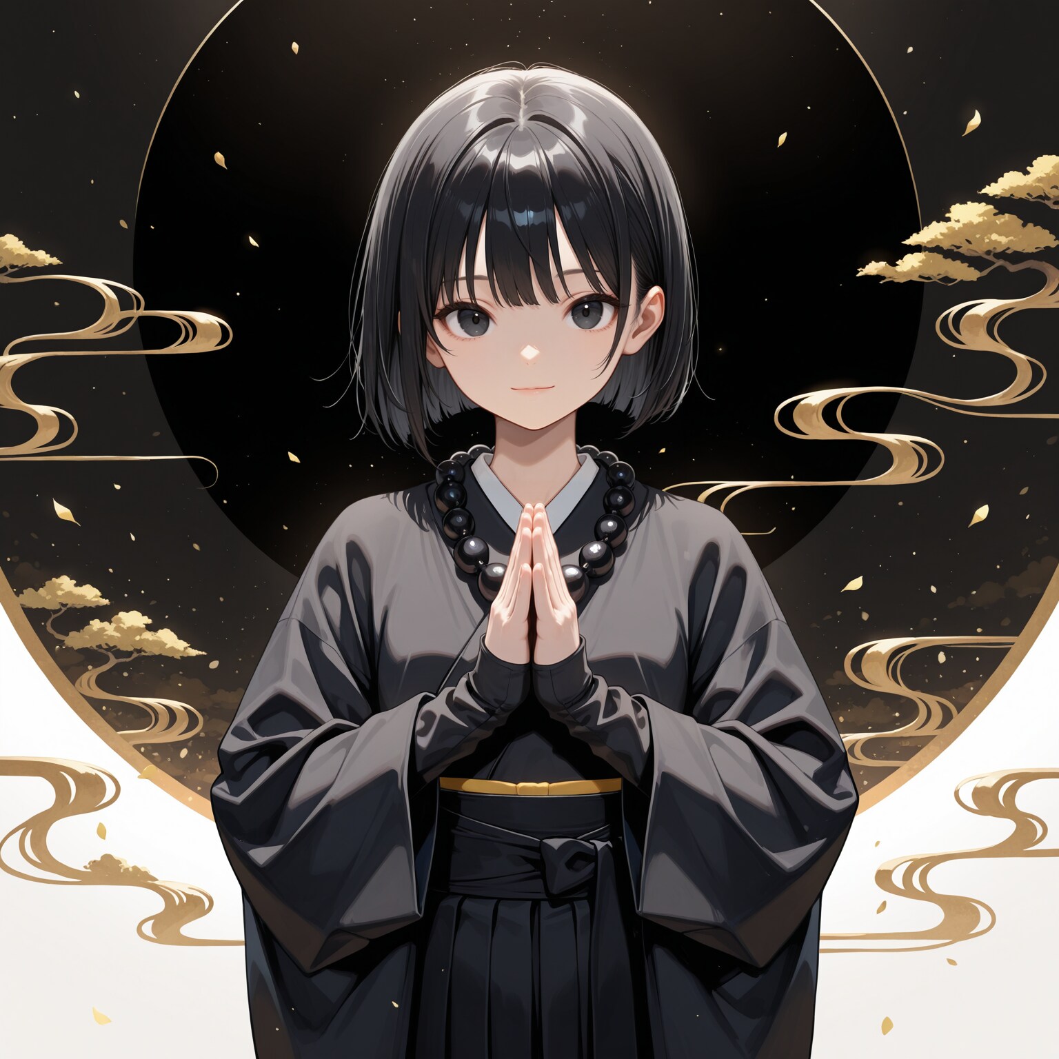 春彼岸と僧侶さん