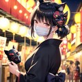 猫系彼女と夏祭り 6枚目