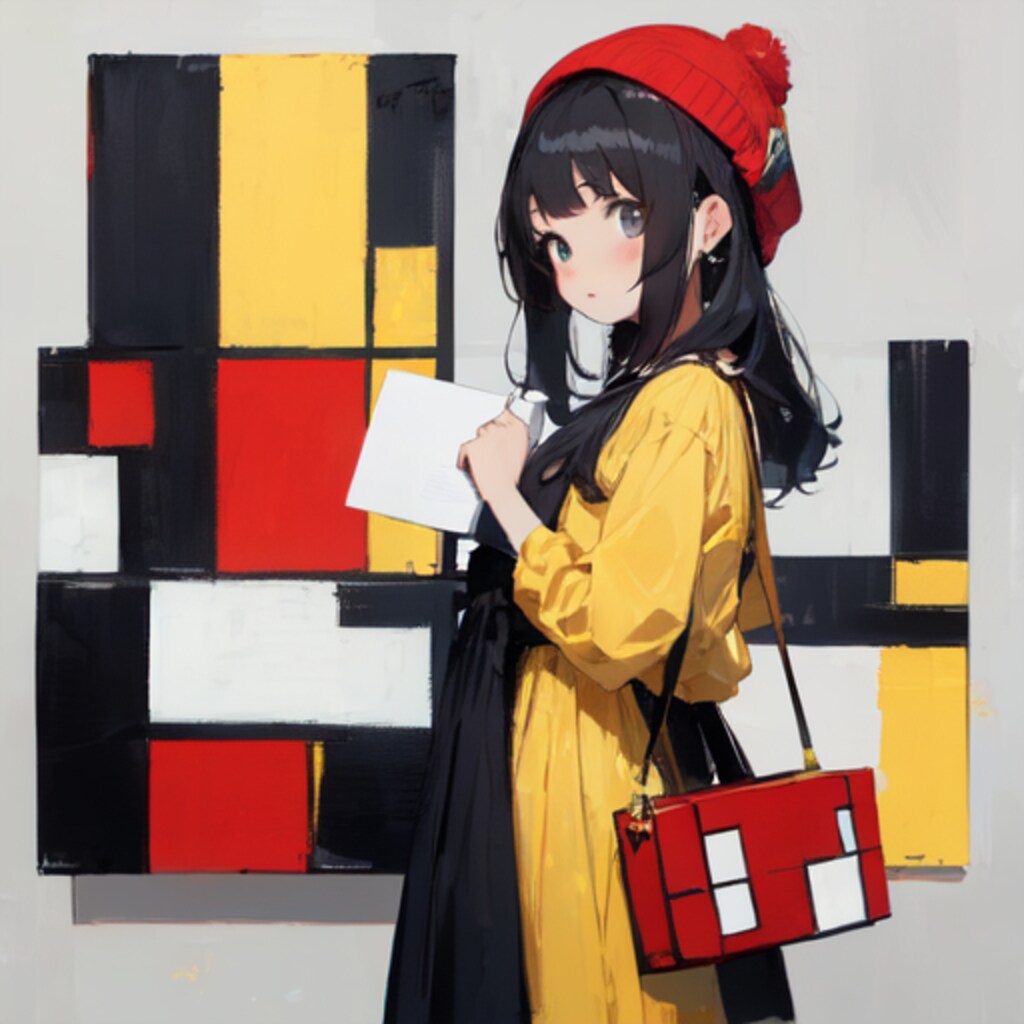 mondrian girl4