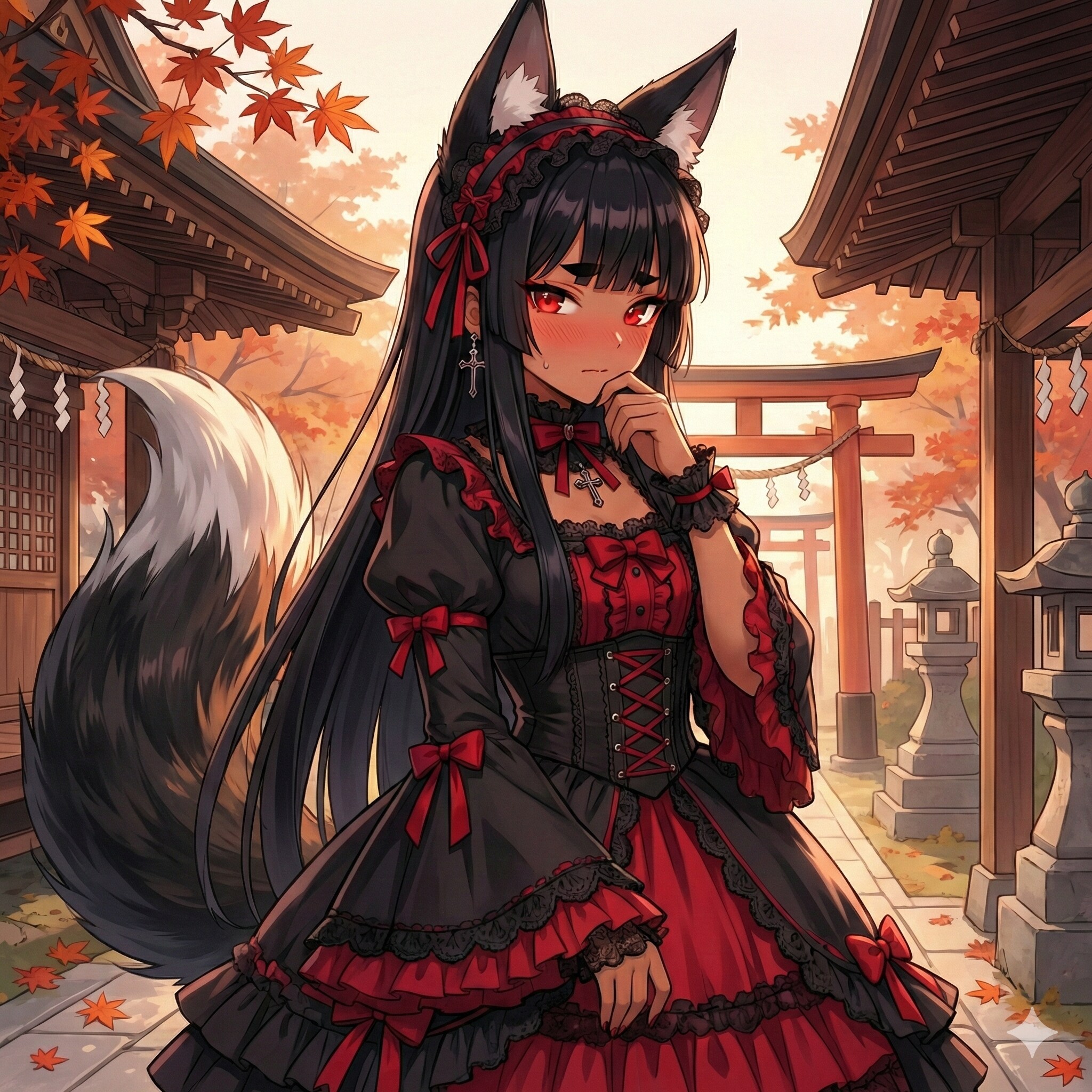 ゴシック朱華さん