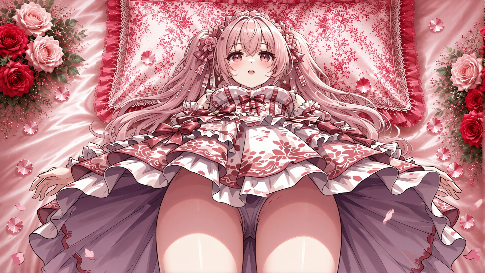赤髪少女と赤ドレス　その1
