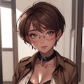 首輪着用日焼け彼女 2枚目