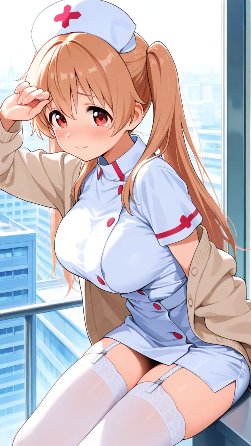 垂れ目ナースさんの涙のワケ