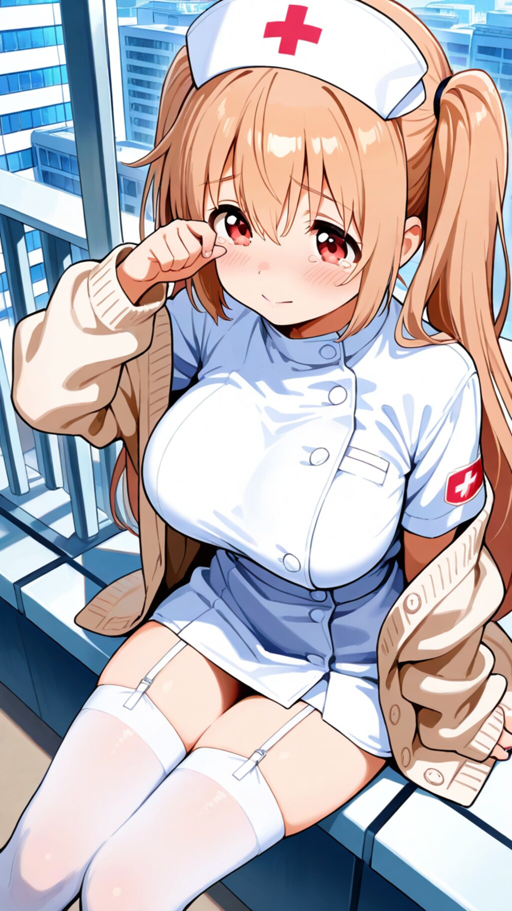 垂れ目ナースさんの涙のワケ