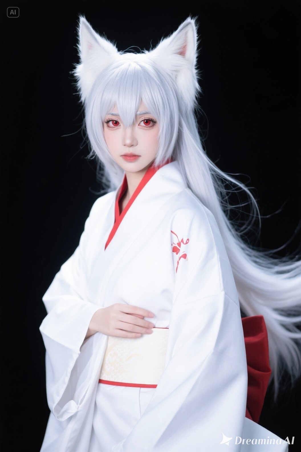 【実写風？】キツネの御神体様 | の人気AIイラスト・グラビア