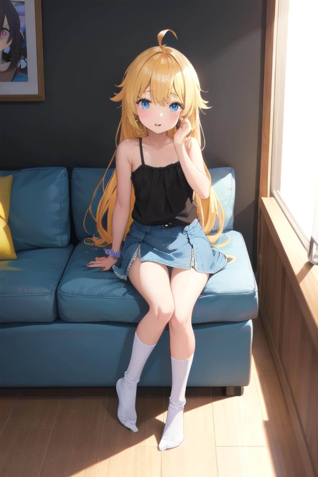 存在しないHair flaps