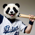 パンダベースボール 2枚目