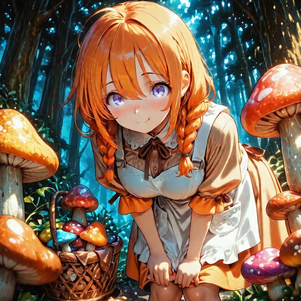 お母さん、喜ぶよね！（注:毒キノコ） | の人気AIイラスト・グラビア