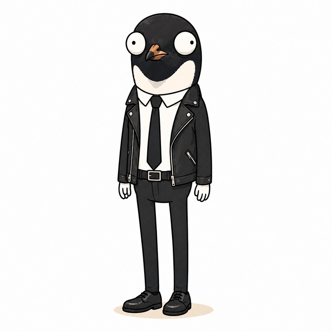感染(？)したペンギン頭野郎