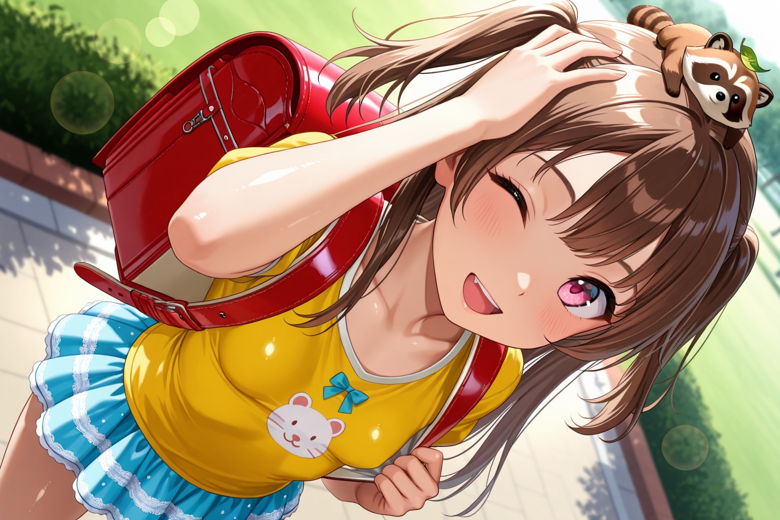 (頭上縛り)79.「あ」→「アライグマ」Tyomelmi