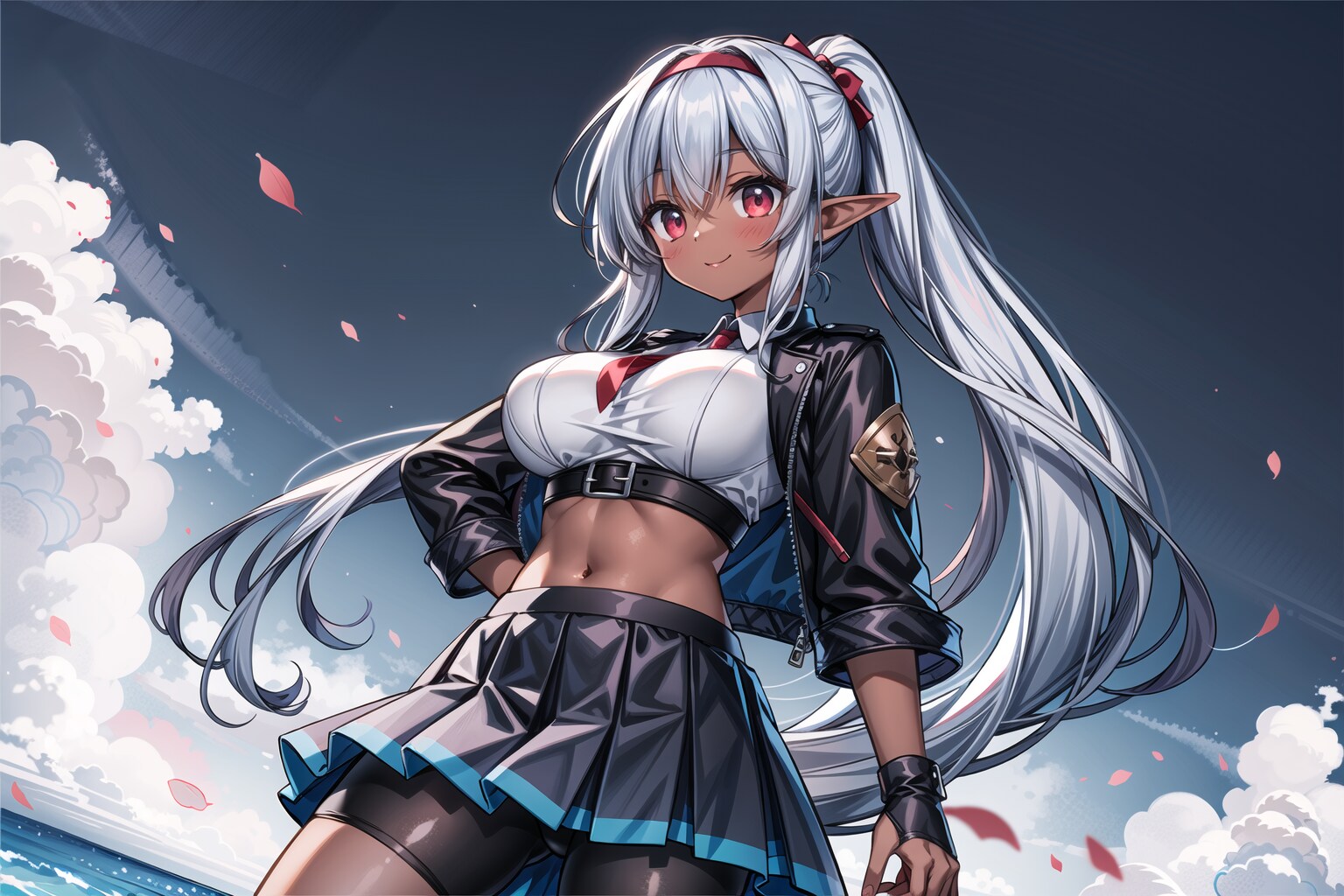 褐色エルフさん