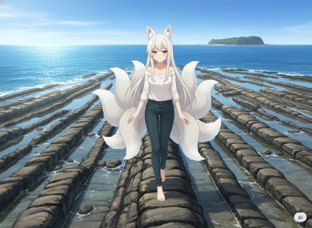 九尾の鬼の洗濯板 | の人気AIイラスト・グラビア