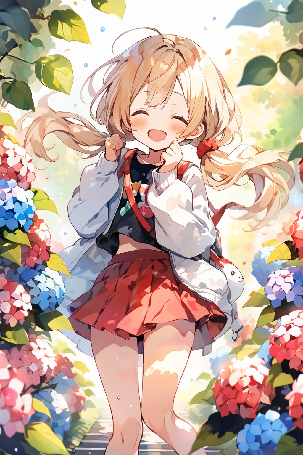 【水彩】紫陽花大好きです♪ | の人気AIイラスト・グラビア