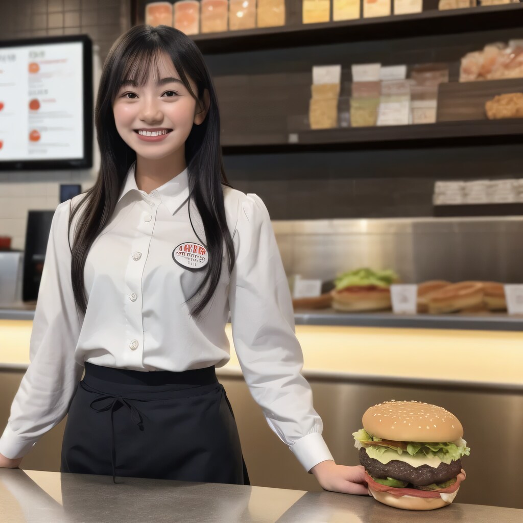 黒髪ロングでクルーの美女１６