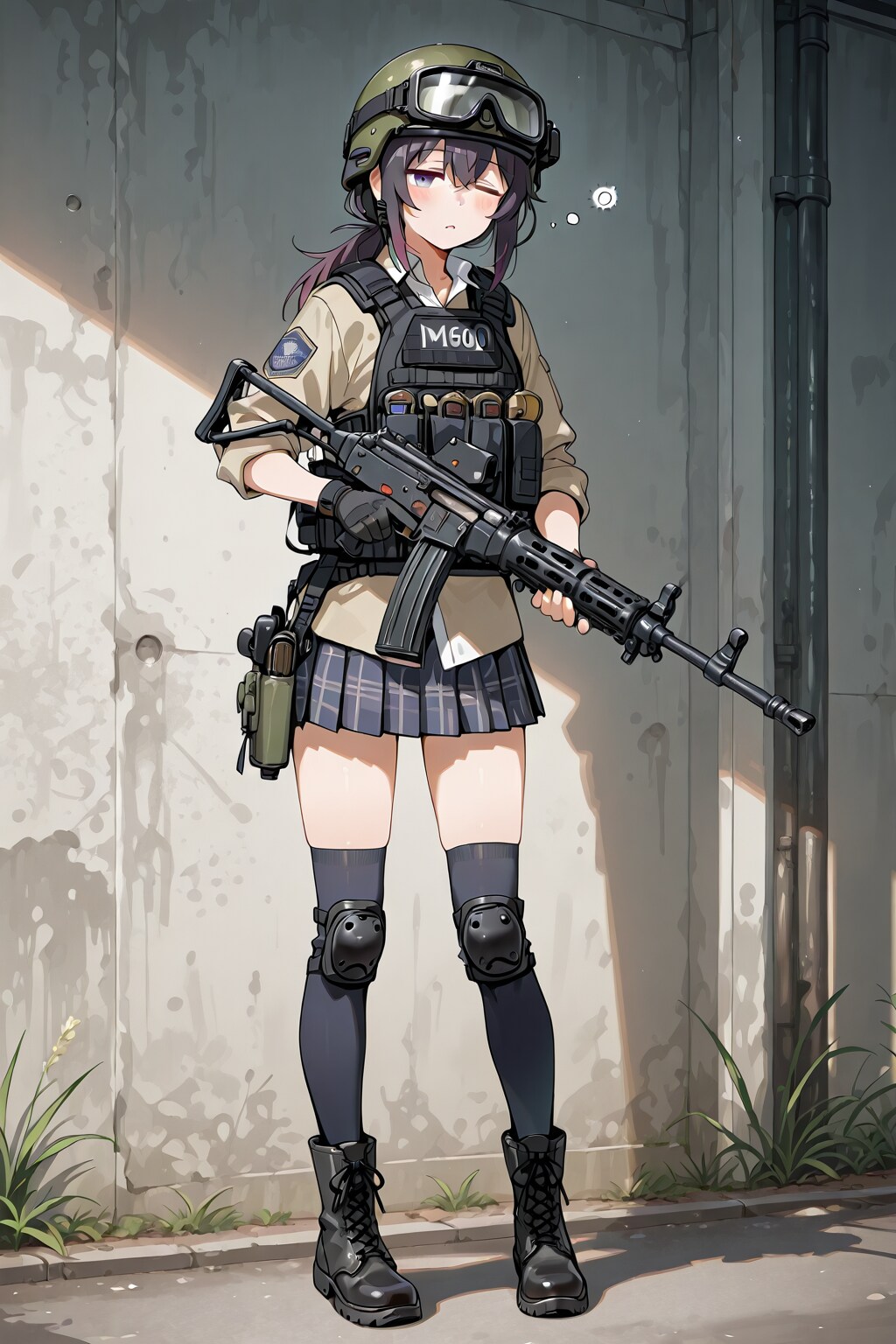 眠たい武装したJK
