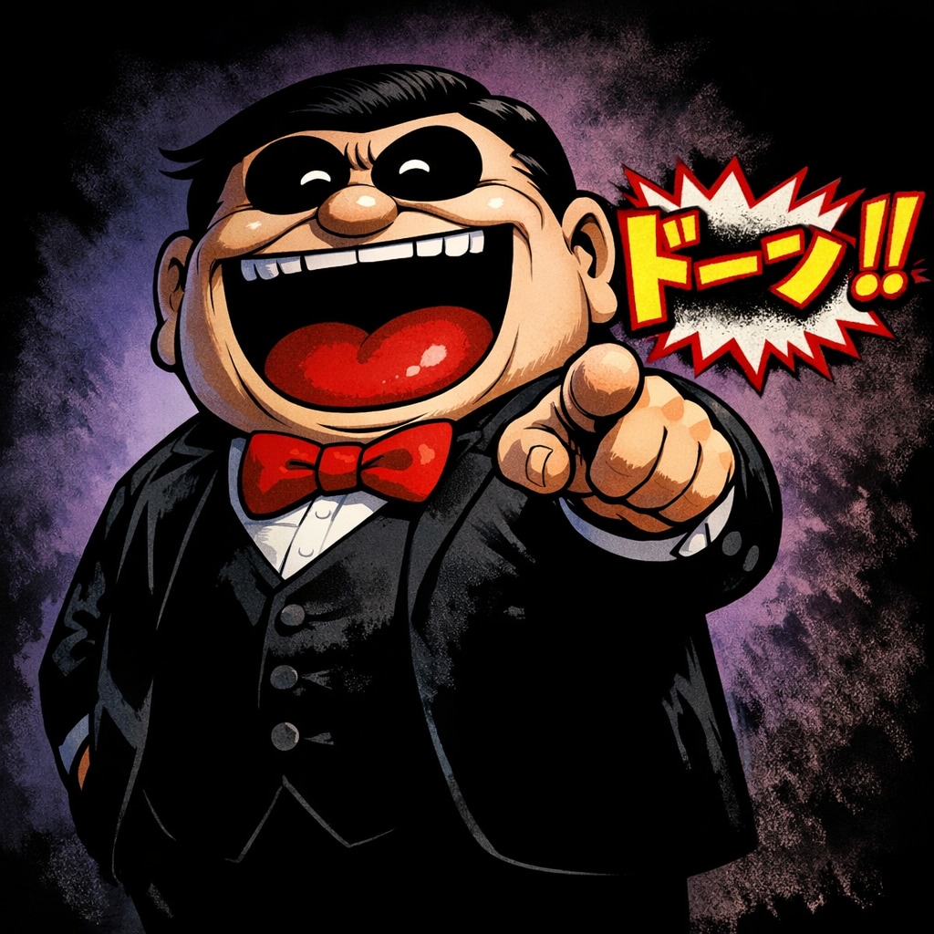 ChatGPTで喪黒さんを一言で作ってもらった。