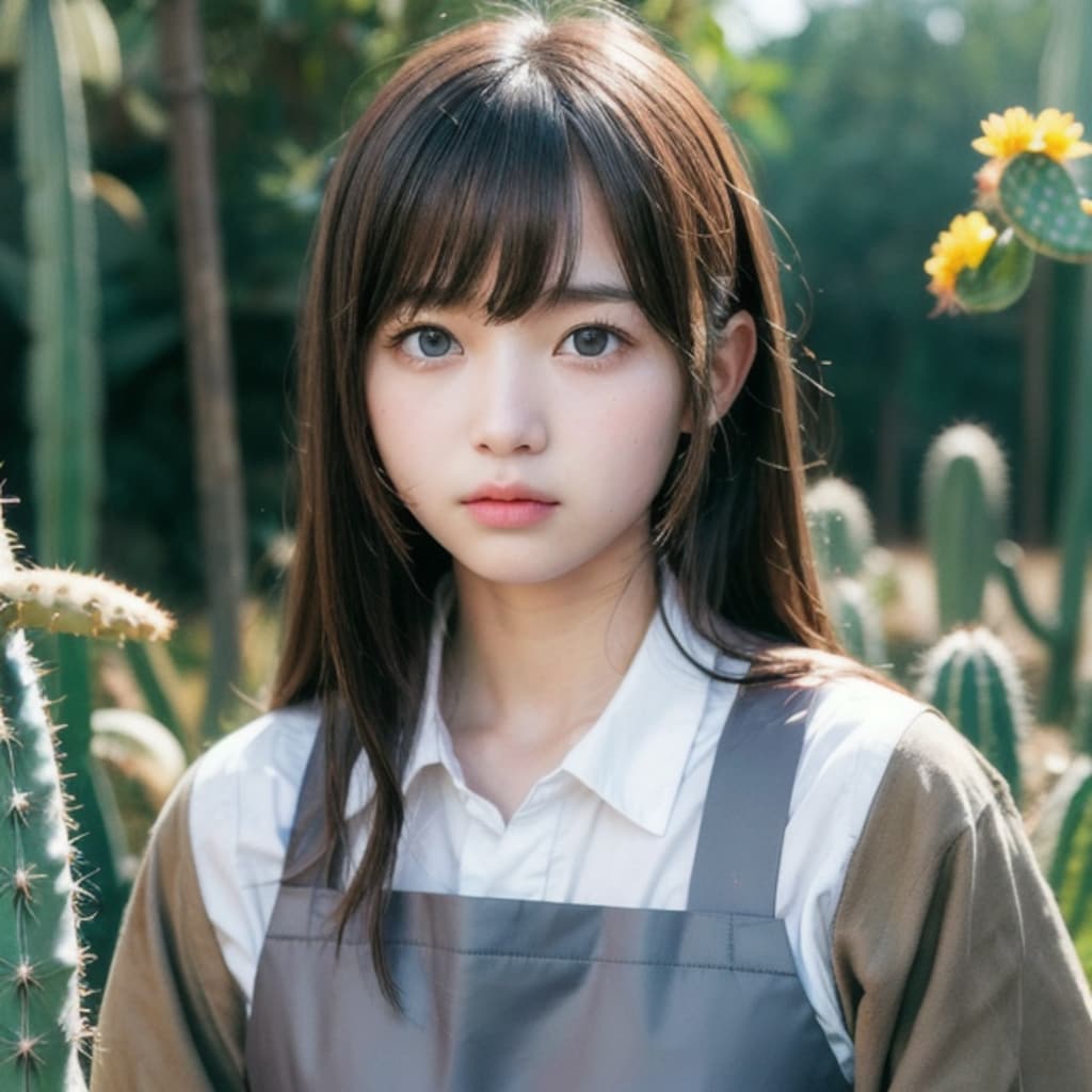 サボテン農園の看板娘