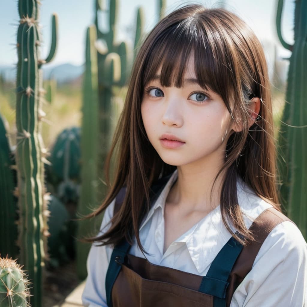 サボテン農園の看板娘