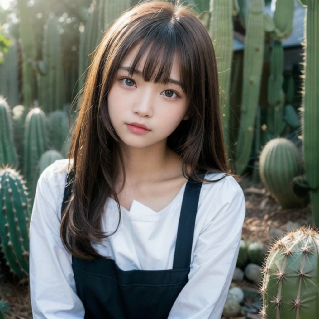 サボテン農園の看板娘