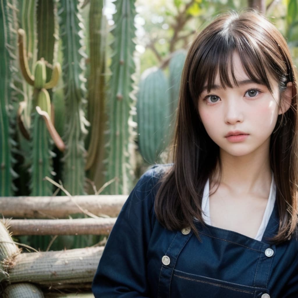 サボテン農園の看板娘