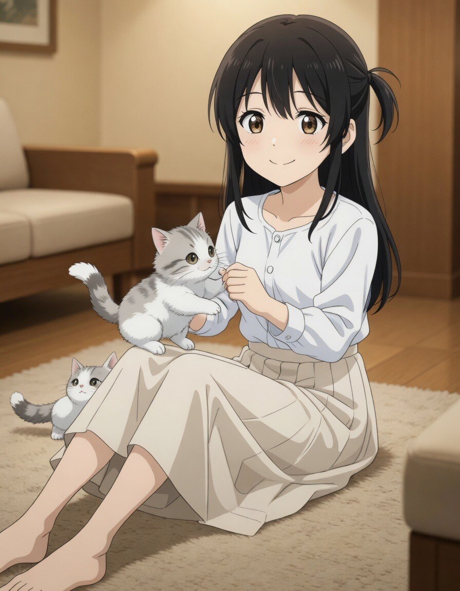 千鶴とネコ🐱