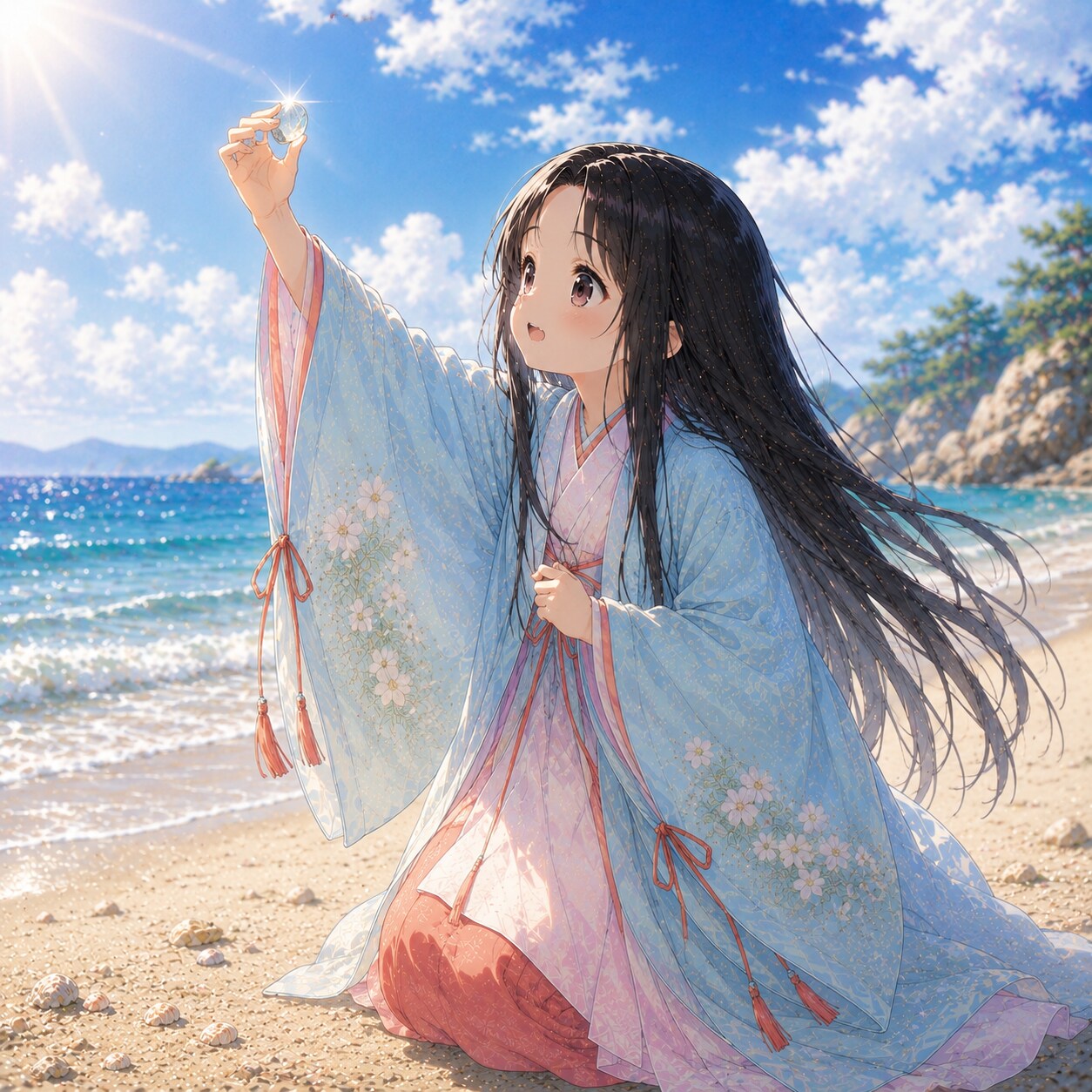 平安貴族幼女 | の人気AIイラスト・グラビア