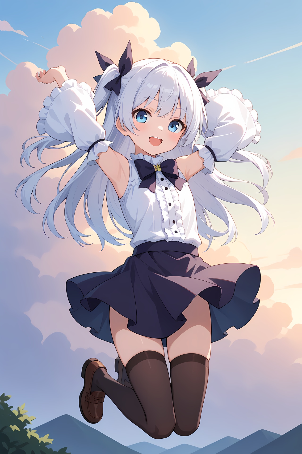 じゃーんぷ！ | の人気AIイラスト・グラビア