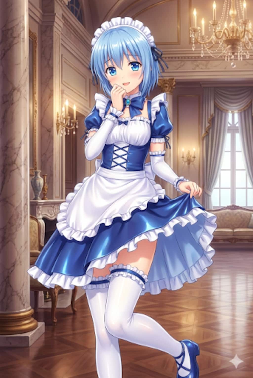 ハヤテのごとく　綾崎ハヤテ女装　メイド服