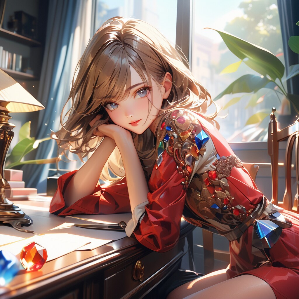 宝石付きワンピ | の人気AIイラスト・グラビア