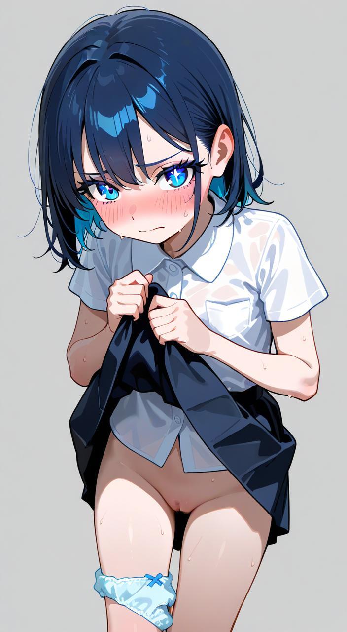 赤面ノーパン