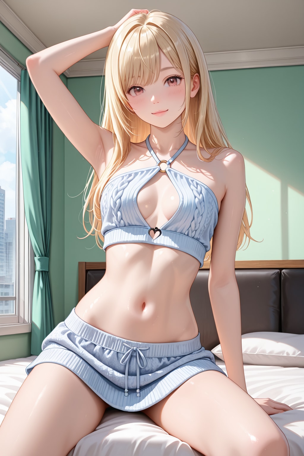ニットセットアップ