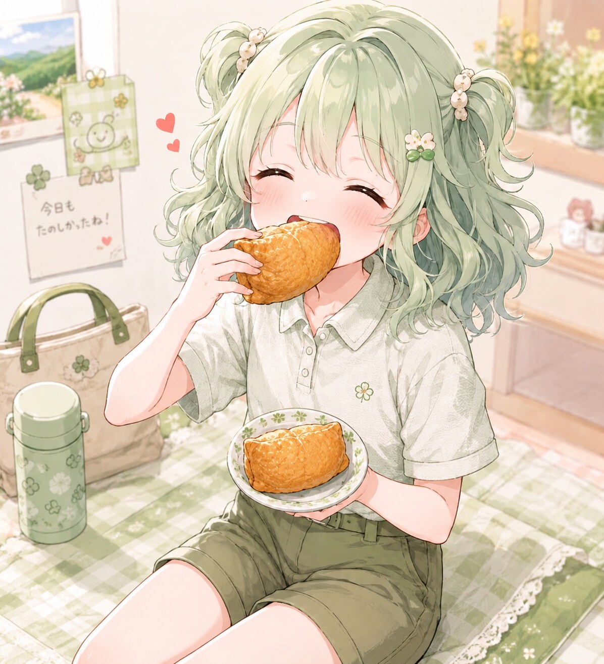 大きないなり寿司。