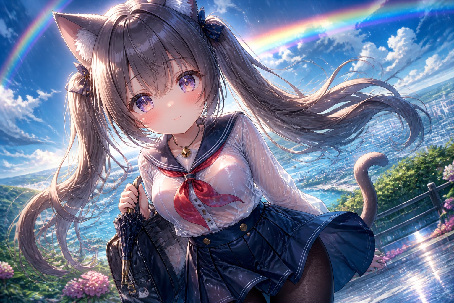 黒ツイにゃん