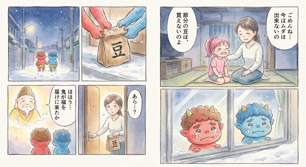 【一発出しマンガ】節分