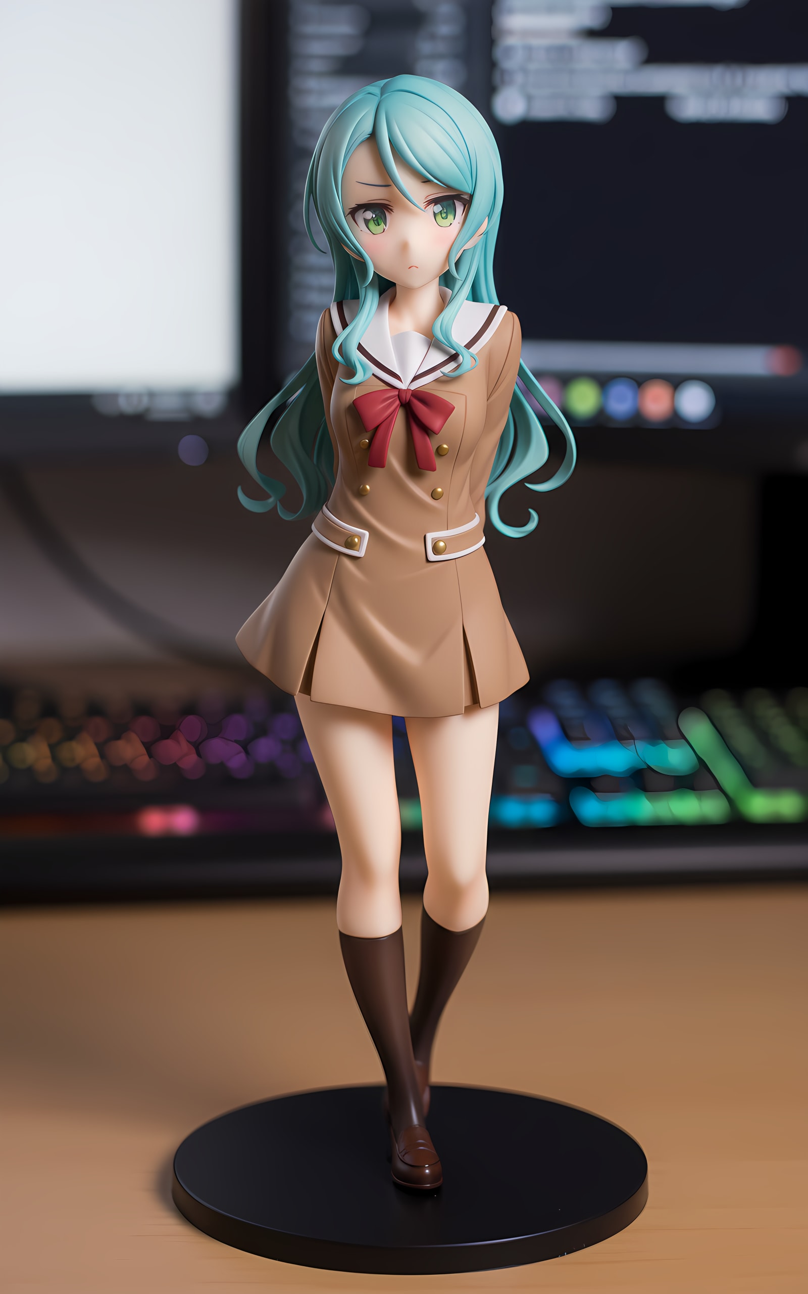 氷川紗夜 フィギュア風 | の人気AIイラスト・グラビア