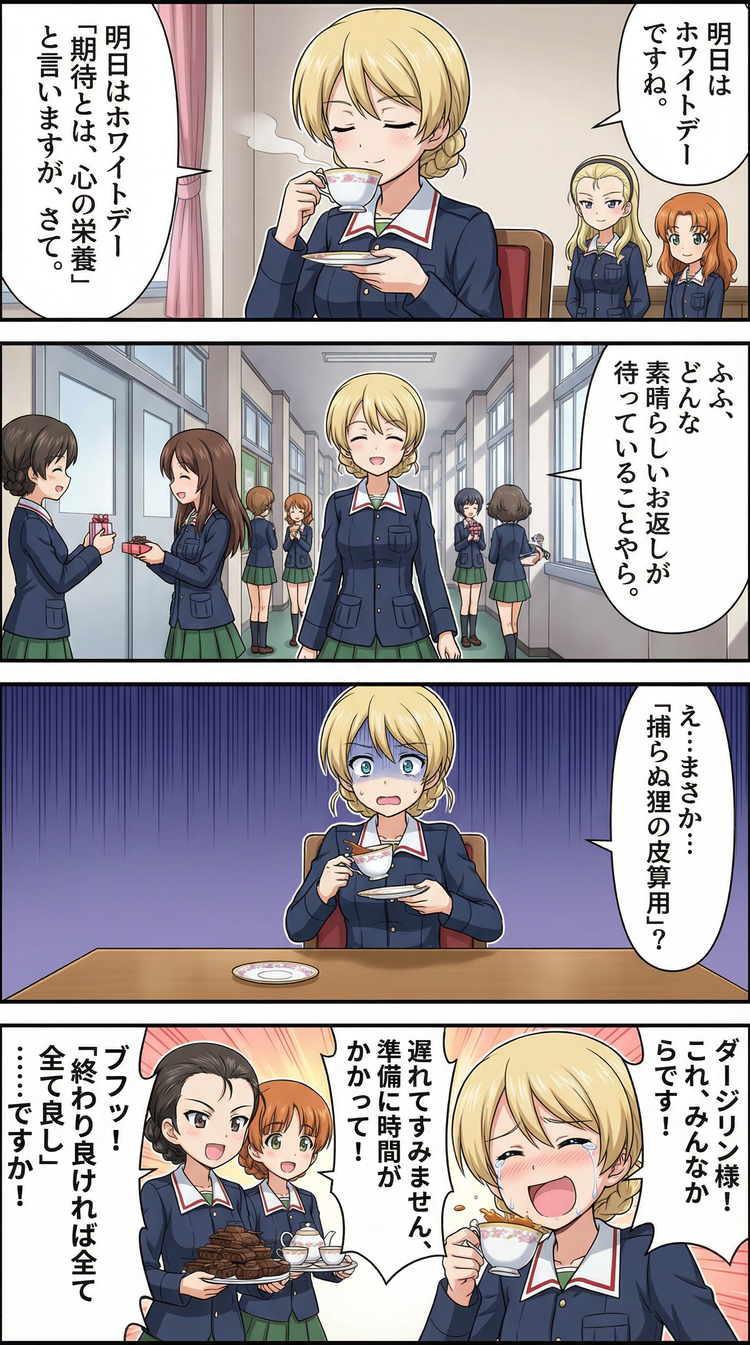 ホワイトデーダー。